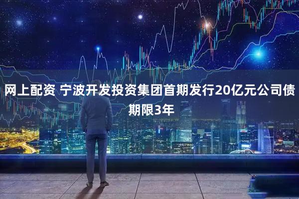 网上配资 宁波开发投资集团首期发行20亿元公司债 期限3年